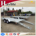 Hot dip galvanized tandem car trailer